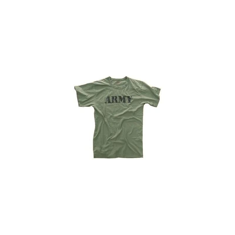 T-SHIRT FOSTEX ARMY VERT