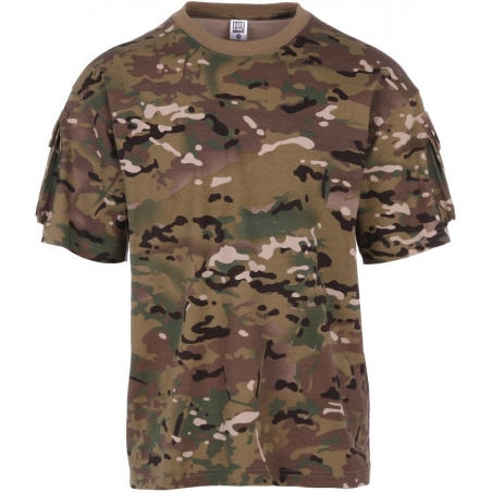 T-SHIRT TACTIQUE AVEC POCHES 101 INC DTC/MULTICAM