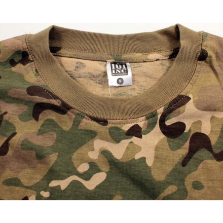 T-SHIRT TACTIQUE AVEC POCHES 101 INC DTC/MULTICAM