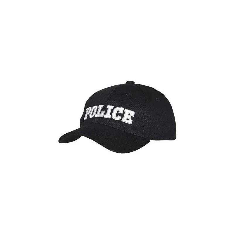 CASQUETTE BASEBALL FOSTEX POLICE NOIR