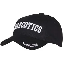 CASQUETTE BASEBALL FOSTEX NARCOTICS NOIR