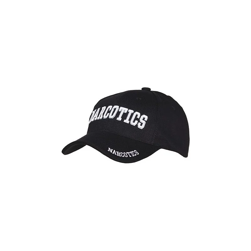 CASQUETTE BASEBALL FOSTEX NARCOTICS NOIR