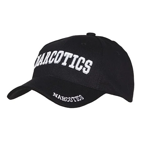 CASQUETTE BASEBALL FOSTEX NARCOTICS NOIR