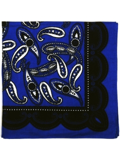 BANDANA A MOTIFS BLEU