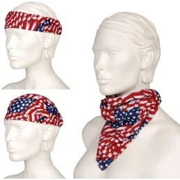 BANDANA 3 EN 1 DRAPEAU USA