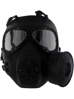 MASQUE A GAZ FACTICE (+ VENTILATEUR) NOIR