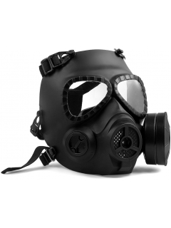 MASQUE A GAZ FACTICE (+ VENTILATEUR) NOIR