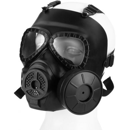 MASQUE A GAZ FACTICE (+ VENTILATEUR) NOIR