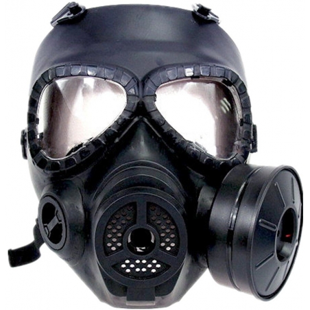 MASQUE A GAZ FACTICE (+ VENTILATEUR) NOIR