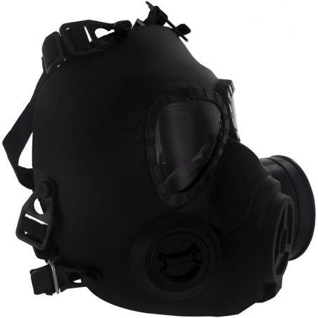 MASQUE À GAZ M04 FACTICE + VENTILATEUR NOIR