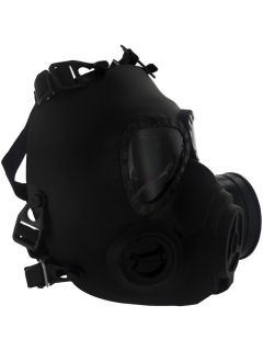 MASQUE À GAZ M04 FACTICE + VENTILATEUR NOIR