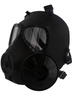 MASQUE A GAZ FACTICE (+ VENTILATEUR) NOIR