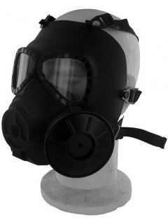 MASQUE A GAZ FACTICE (+ VENTILATEUR) NOIR