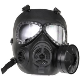 MASQUE À GAZ M04 FACTICE + VENTILATEUR NOIR