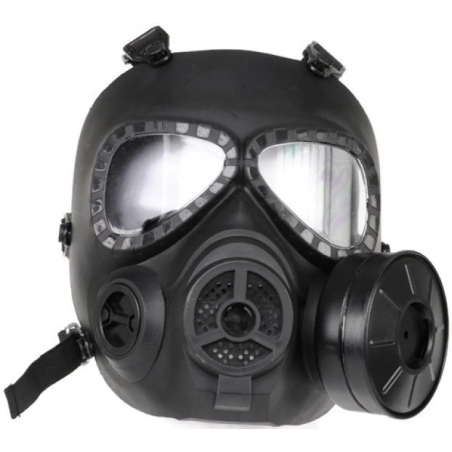 MASQUE A GAZ FACTICE (+ VENTILATEUR) NOIR