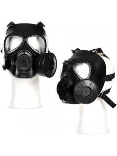 MASQUE A GAZ FACTICE (+ VENTILATEUR) NOIR