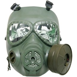 MASQUE À GAZ M04 FACTICE + VENTILATEUR VERT