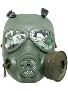 MASQUE A GAZ FACTICE (+ VENTILATEUR) NOIR