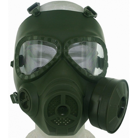 MASQUE A GAZ FACTICE (+ VENTILATEUR) NOIR