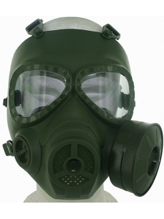 MASQUE A GAZ FACTICE (+ VENTILATEUR) NOIR