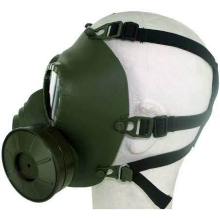 MASQUE À GAZ M04 FACTICE + VENTILATEUR VERT