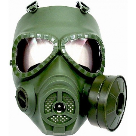 MASQUE A GAZ FACTICE (+ VENTILATEUR) NOIR