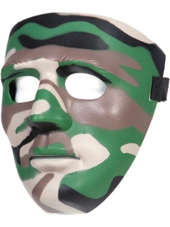 MASQUE DE VISAGE RIGIDE SPECIAL FORCE CAMO