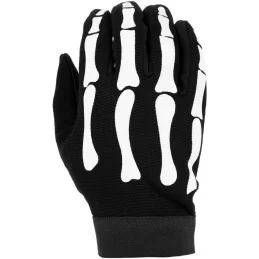 GANTS BIKER BONES NOIR