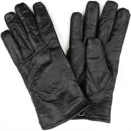 GANTS CUIR FOSTEX NOIR (STYLE ALLEMAND)