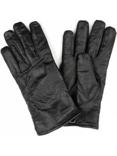 GANTS CUIR FOSTEX NOIR (STYLE ALLEMAND)