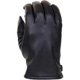 GANTS CUIR FOSTEX NOIR (STYLE ALLEMAND)