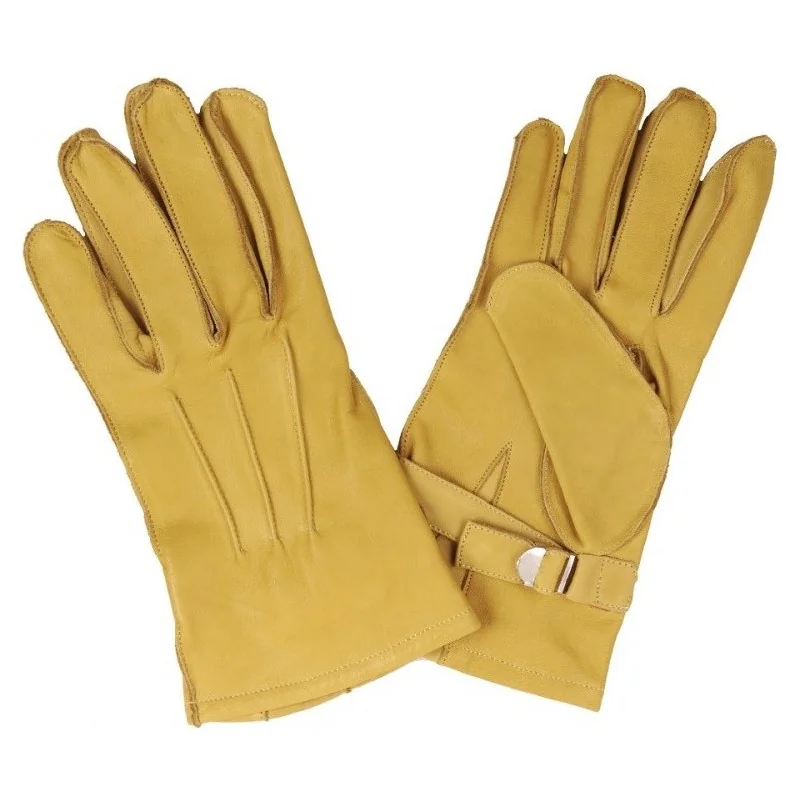 GANTS CUIR FOSTEX AIRBORN WW2 MOUTARDE