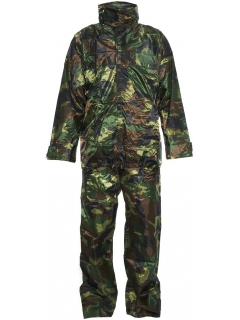 ENSEMBLE DE PLUIE ARMÉE HOLLANDAISE FOSTEX CAMO WOODLAND