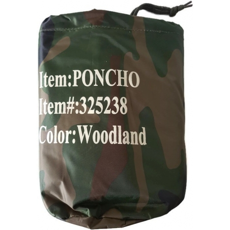 PONCHO ÉPAIS FOSTEX WOODLAND