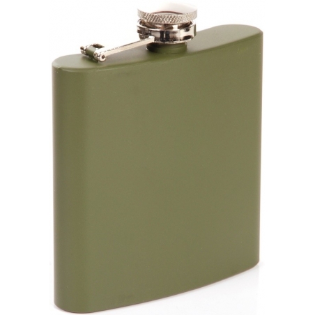 FLASQUE EN METAL FOSCO VERT (6oz)