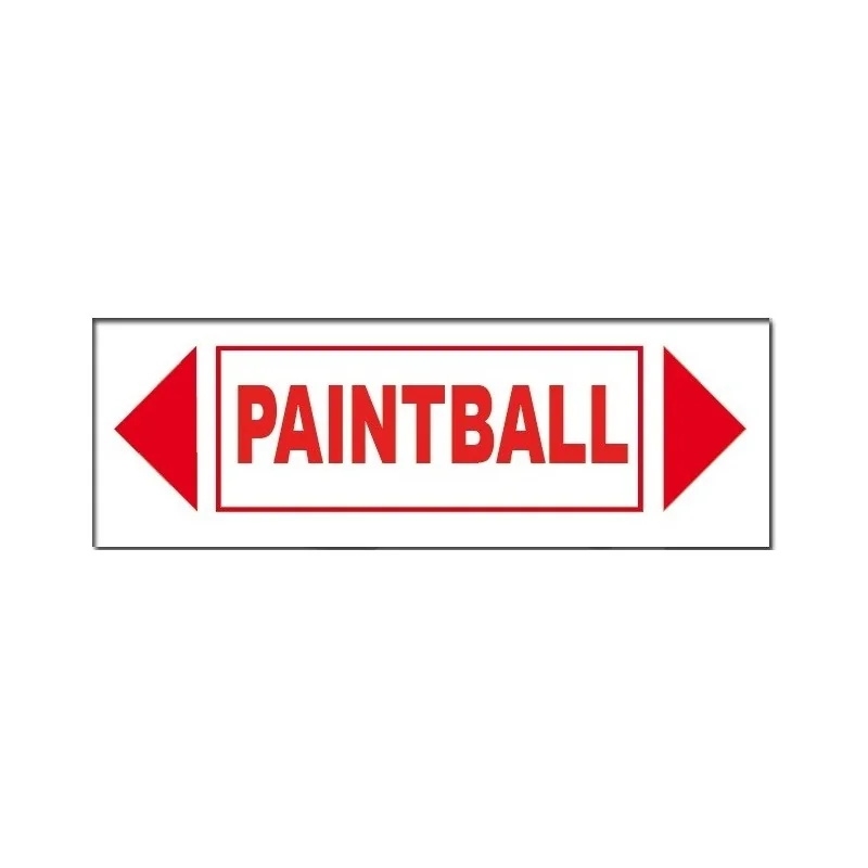 PANNEAU DE FLÉCHAGE PAINTBALL