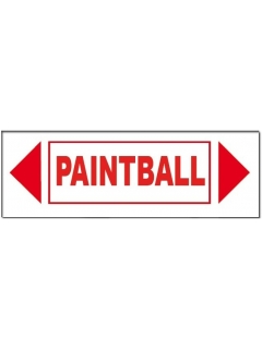 PANNEAU DE FLÉCHAGE PAINTBALL