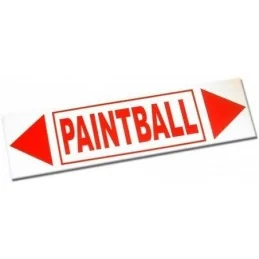 PANNEAU DE FLÉCHAGE PAINTBALL