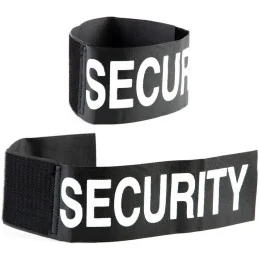 BRASSARD VELCRO SECURITY 101 INC NOIR/BLANC