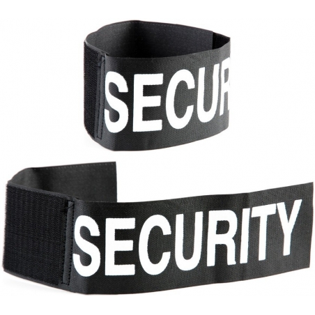 BRASSARD VELCRO SECURITY 101 INC NOIR/BLANC