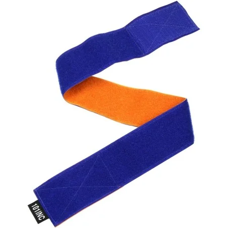 BRASSARD VELCRO REVERSIBLE 101 INC BLEU/ORANGE