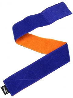 BRASSARD VELCRO REVERSIBLE 101 INC BLEU/ORANGE