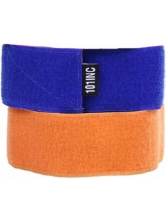 BRASSARD VELCRO REVERSIBLE 101 INC BLEU/ORANGE