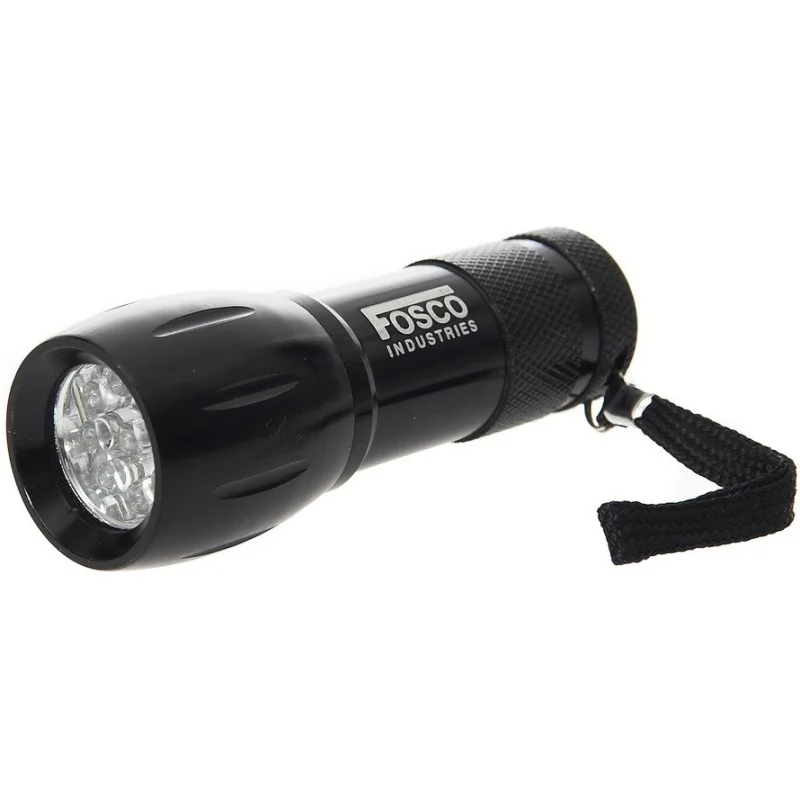 LAMPE 9 LED SECURITY FOSCO NOIR