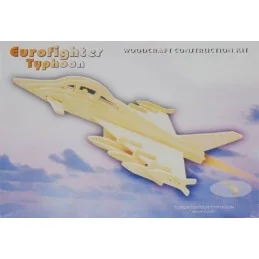 PUZZLE 3D EN BOIS EUROFIGHTER TYPHOON