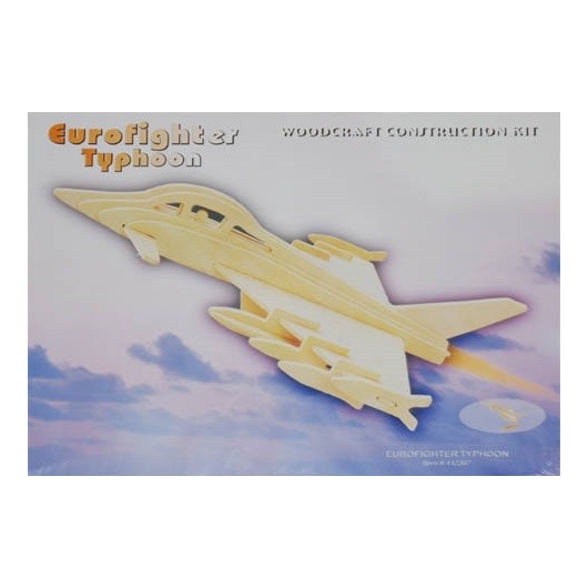 PUZZLE 3D EN BOIS EUROFIGHTER TYPHOON