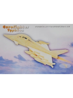 PUZZLE 3D EN BOIS EUROFIGHTER TYPHOON