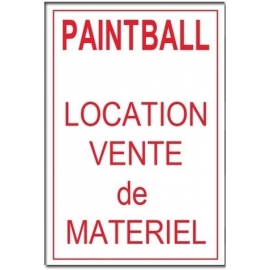 PANNEAU PAINTBALL