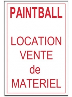 PANNEAU PAINTBALL