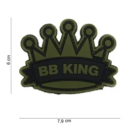 PATCH PVC 3D VELCRO 101 INC BB KING VERT